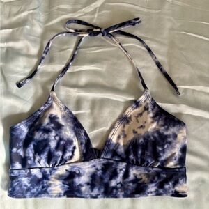 Gap Body Tie-Dye Halter Bikini Top